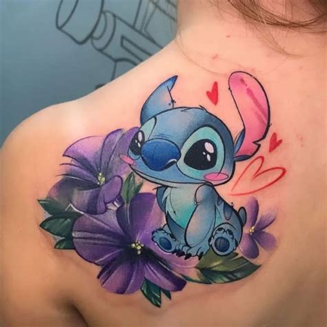 20 Stitch Tattoos Displaying The Lovable Nature Of Disney Character