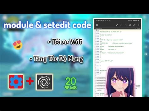 Module V Code Setedit T I U Wifi T Ng T C M Ng Gi M Ping