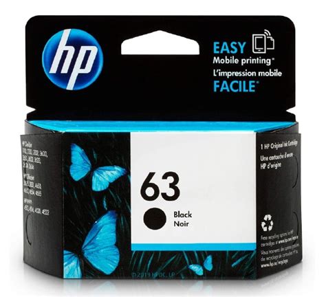 Hp 63 Black Ink Cartridge