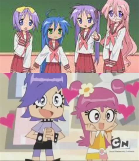 Ami And Yumi S Reaction To Lucky Star By Donna20009 On Deviantart