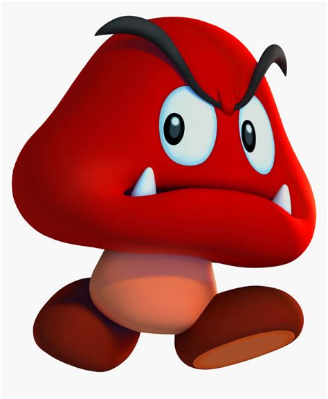 Super Mario Red Goomba Hd Png Download Transparent Png Image Pngitem