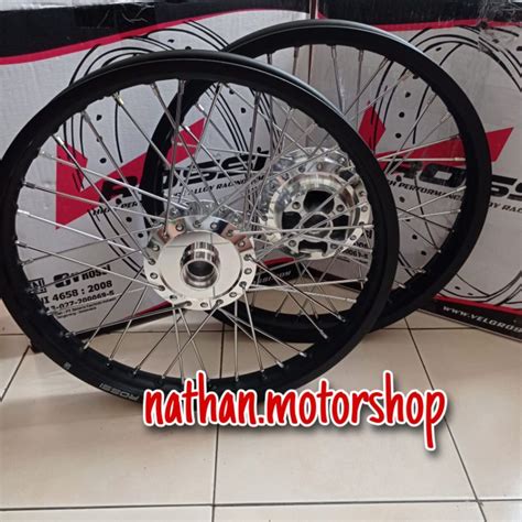 Jual Velg Supra X Double Disc Uk Sepasang Rossi Shopee