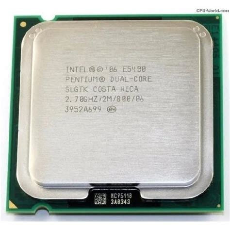 Processador Intel Pentium Dual Core E Ghz Em Rio De Janeiro