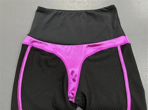 Спортивные колготки HJUNJIE черные | AliExpress