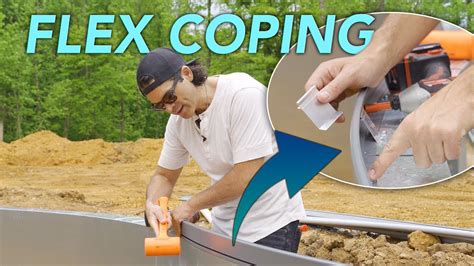 How To Install Flex Pool Coping On Steel Wall Swimming Pool Kits Mfg