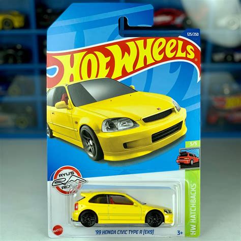 99 Honda Civic Type R Ek9 Hot Wheels DReferenz Blog