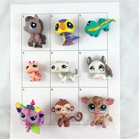 Retired Littlest Pet Shop You Choose Collie Spaniel Bull Etsy