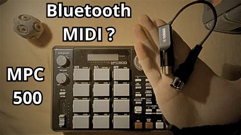 Mpc With Yamaha Midi Adaptor Md Bt Does It Work Youtube