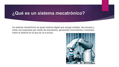 Aplicación De Los Mecanismos En Sistemas Mecatronicos Ppt