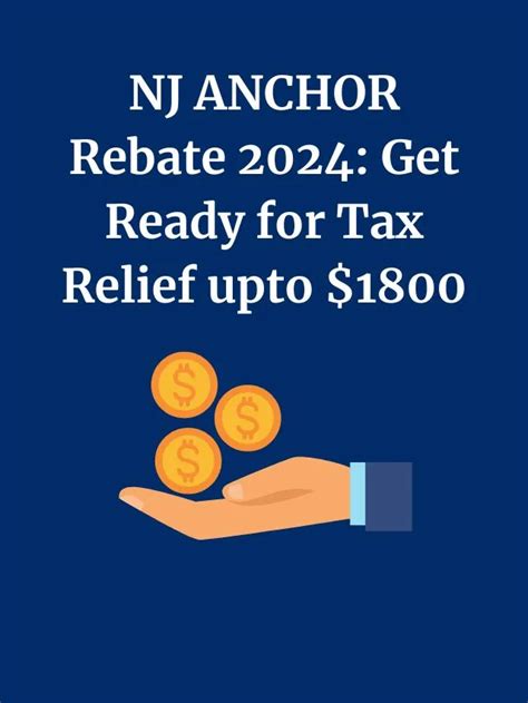 Nj Anchor Rebate Get Ready For Tax Relief Upto