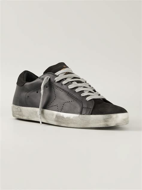 Golden Goose Deluxe Brand Super Star Sneakers In Black Lyst