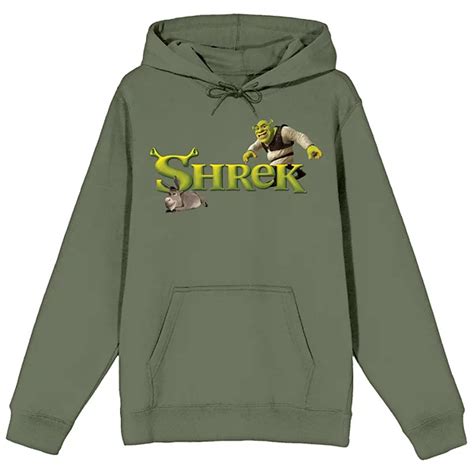 Men's Shrek Donkey & Shrek Hoodie