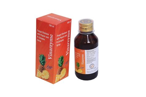 Fungal Diastase Pepsin Bcomplex Syrup 100 Ml At Rs 72 Bottle In