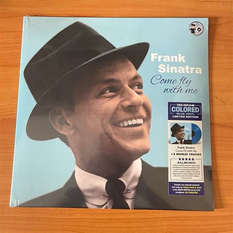 Frank Sinatra Come Fly With Me Limited Edition Blue Vinyl