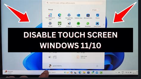 How To Disable Touch Screen On Windows 11 10 PCs And Surface Devices