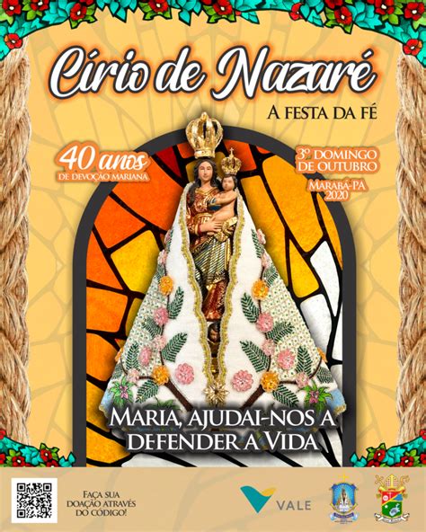 Lançamento Do Cartaz Do Círio De Nazaré 2020 Marabá Pa Diocese De