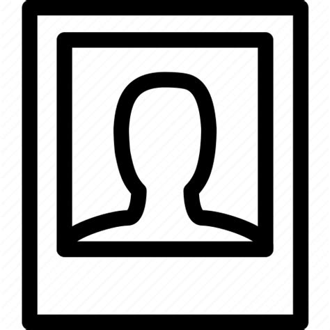 Passport Size Photo Icon