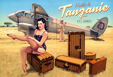 Romain Hugault Pin Up Wings 4 Comic Porn