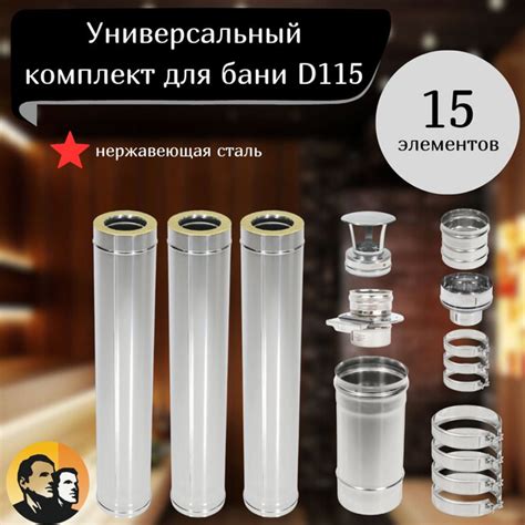 Комплект дымохода Теплов и Сухов - купить по выгодной цене в интернет ...