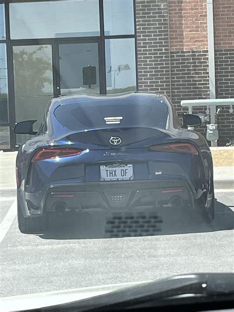 Shocked they got that vanity plate past DPS… : r/tulsa