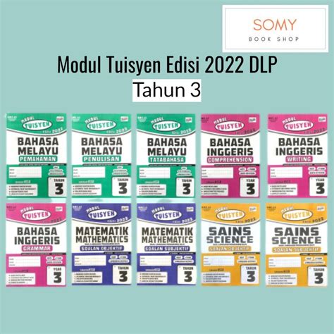 SOMY Buku Latihan Modul Tuisyen Edisi 2022 Tahun 3 Dwibahasa