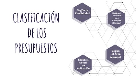 Clasificación De Los Presupuestos By Sol Cruz On Prezi