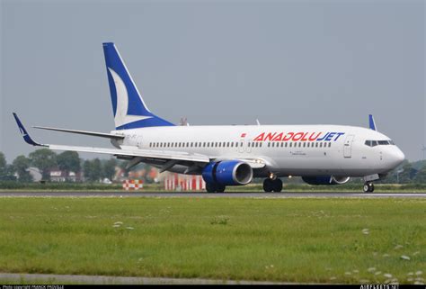 Anadolujet Boeing Ng Max Tc Jfc Photo Airfleets Aviation