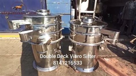 Eccentric Vibrating Shaker Circular Pharmaceutical Vibro Sifter For