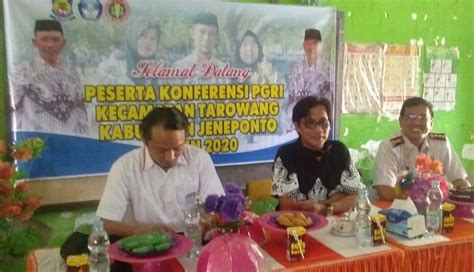 Pengurus Cabang Pgri Kec Tarowang Laksanakan Pemilihan Ketua Periode