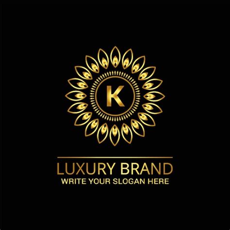 Premium Vector K Letter Logo Luxury K Letter Logo Vector