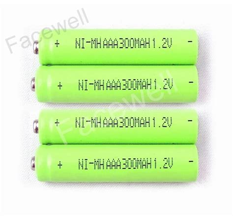 Buy 10pcs Original Rechargeable Battery Aaa 1 2v 300mah Ni Mh Bateria 1 2v For