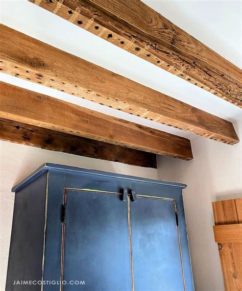 How To Make Ceiling Beams Look Like Wood | Shelly Lighting