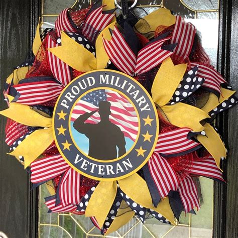 Veterans Day Wreath - Etsy