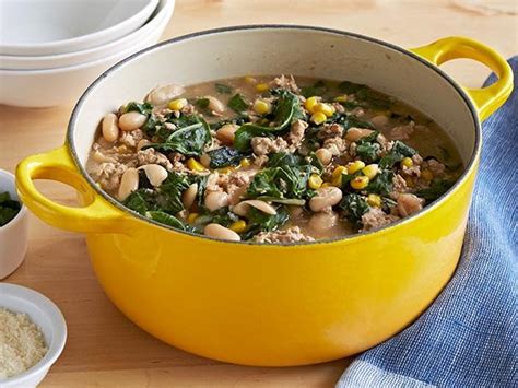 White Bean And Chicken Chili Recipe Giada De Laurentiis Food Network