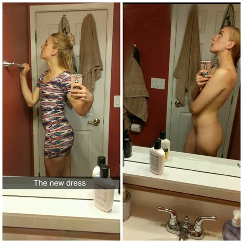 Sneaking A Peak At Her Tiny Tits Porn Pic