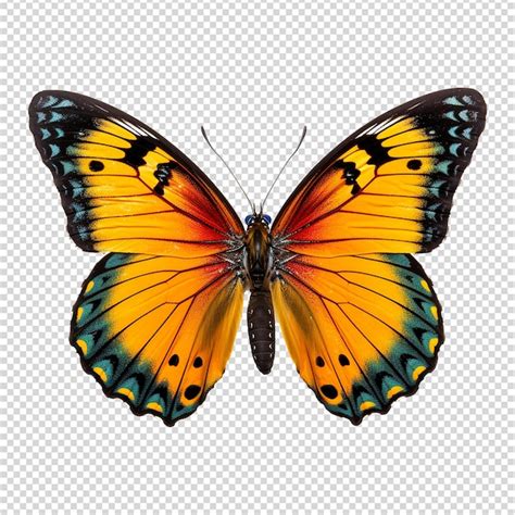 Png De Borboleta Isolado Em Fundo Transparente Psd Premium