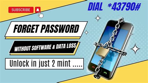 How To Unlock Samsung Phone If Forgot Password Unlock Mobile Forgot