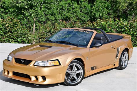 9 500 Mile 2000 Saleen Mustang S 281SC Convertible 5 Speed For Sale On