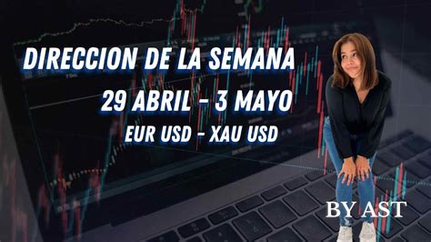 DIRECCION SEMANAL 29 ABRIL 3 MAYO XAUUSD EURUSD FOREX