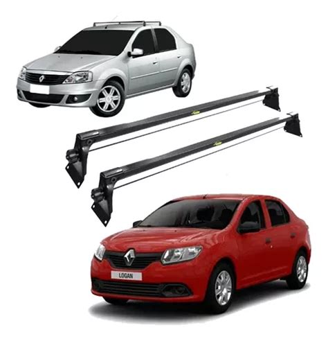 Rack Travessa De Teto Em Aço Renault Logan