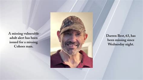 Missing Vulnerable Adult Alert Issued For Missing Cohoes Man News10 Abc