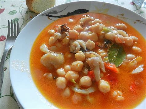 GARBANZOS CON SEPIA Las Recetillas De Romo