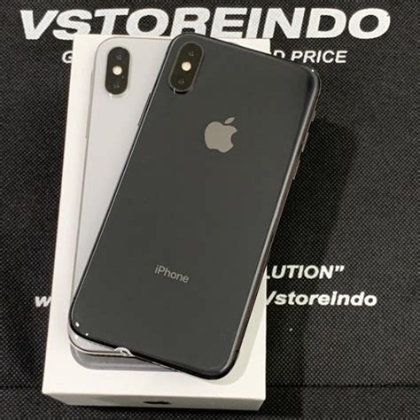 Jual IPhone Xs 256 GB Garansi Fullset Original Second Bekas Seken