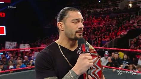 Roman Reigns Relinquishes Universal Championship Roman Reigns The