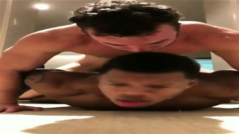 Rough Sex Between Interracial Bodybuilders