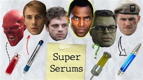 10 Super Soldier Serums In The Mcu Youtube