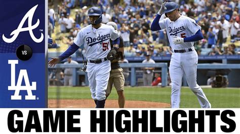 Braves vs. Dodgers Game Highlights (4/20/22) | MLB Highlights - YouTube