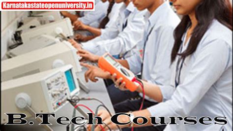 B.Tech Courses, Subject, Fee, Career, Important Details, Eligibility ...