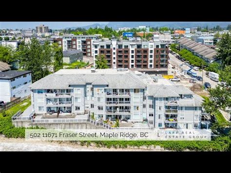 Maple Ridge Condo PERFECT For First Time Buyers 502 11671 Fraser