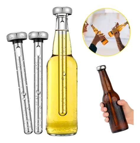 Kit Bast O Resfriador Gelo Balde De Cerveja Inox Garrafa